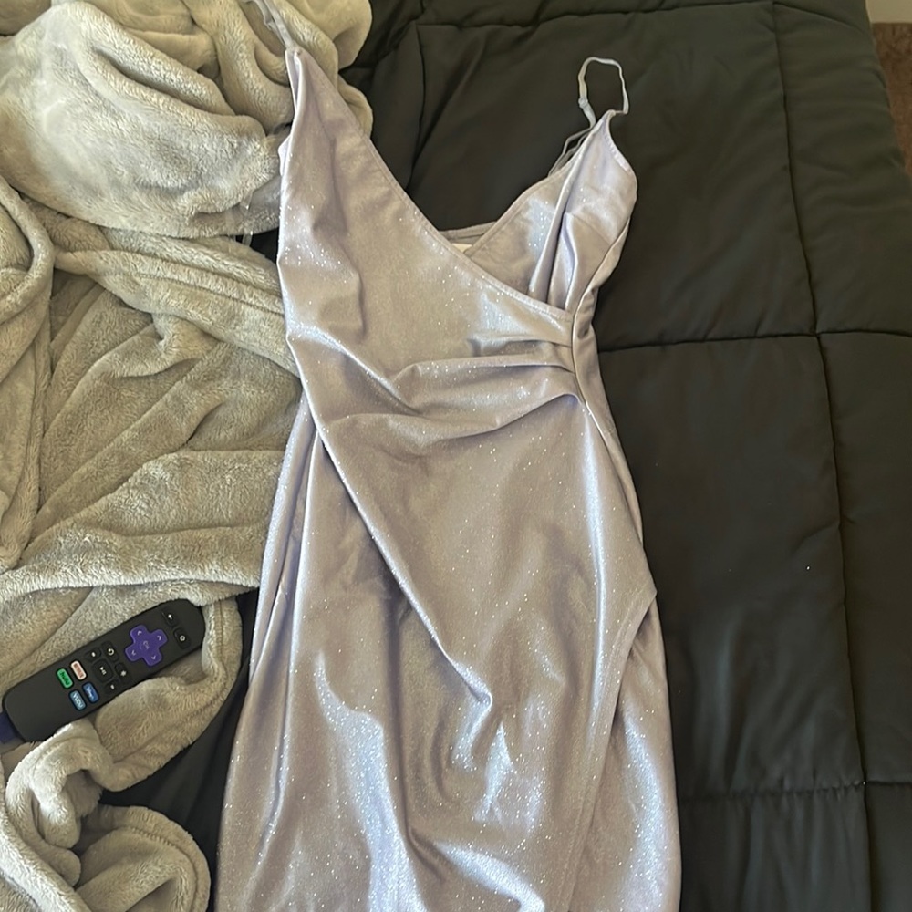 Glitter formal dress